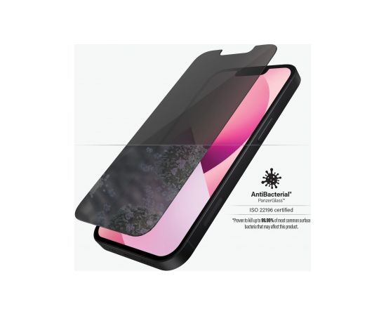 PanzerGlass Apple, iPhone 13 Mini, Tempered glass, Black, Privacy Screen Protector