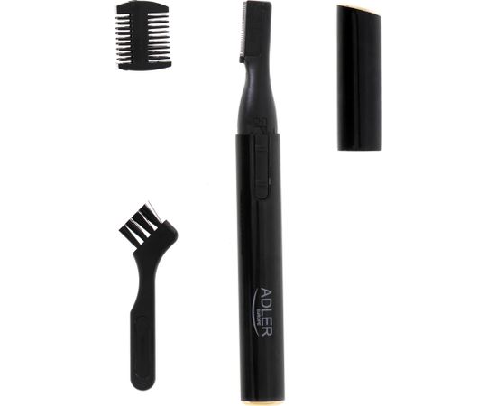 Adler Eyebrow Trimmer AD 2934b	 Black, Cordless