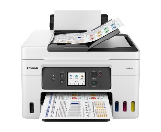 Canon MAXIFY GX4050, MFP colour Inkjet Printer refillable A4 350 sheets 33.6 Kbps USB 2.0 LAN Wi-Fi