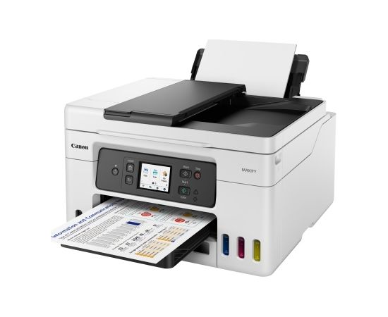 Canon MAXIFY GX4050, MFP colour Inkjet Printer refillable A4 350 sheets 33.6 Kbps USB 2.0 LAN Wi-Fi