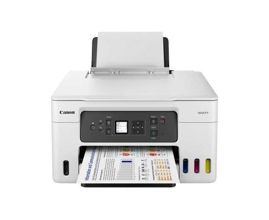 Canon MAXIFY GX3050, MFP colour Inkjet Printer refillable A4 350 sheets USB 2.0 Wi-Fi(ac)