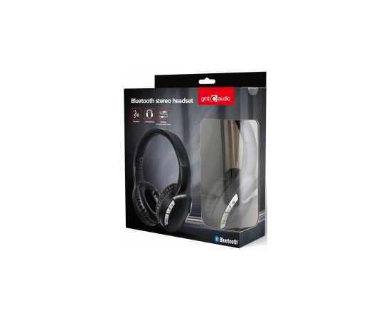 Austiņas Gembird Bluetooth stereo headset Black