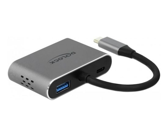 DeLOCK USB-C adapter> HDMI / VGA with USB 3.0 + PD 64074