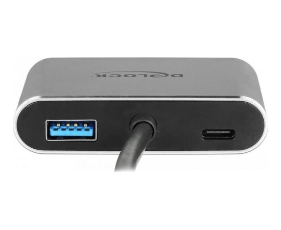 DeLOCK USB-C adapter> HDMI / VGA with USB 3.0 + PD 64074