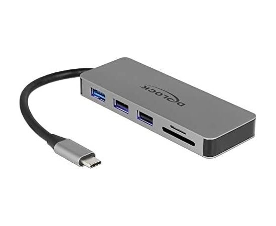 DeLOCK USB-C docking station 4K - HDMI / Hub / PD 2.0