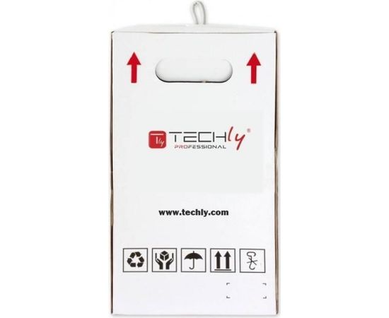 Techly ITP6-UTP-ICH networking cable Grey 305 m Cat6 U/UTP (UTP)