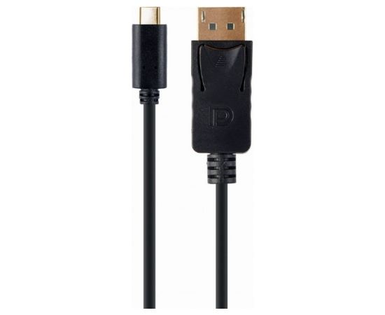 Gembird A-CM-DPM-01 USB-C to DisplayPort-male adapter, 4K 60 Hz, 2m, black