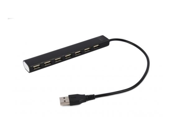 Gembird UHB-U2P7-04 USB 2.0 7-port hub, black