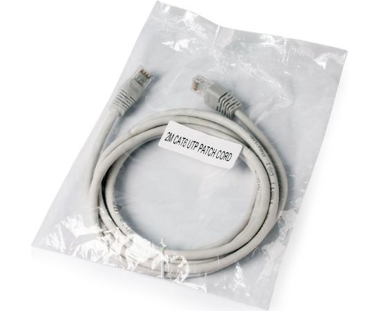 Gembird PP6U-2M networking cable Grey Cat6 U/UTP (UTP)