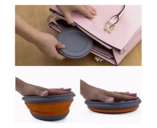 Saliekamo silikona bļodu komplekts 20781 Galda Trauki Bērniem