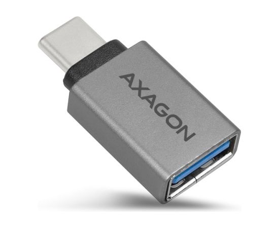 AXAGON RUCM-AFA USB 3.0 Type-C Male to USB Type-A Female Adapter, ALU