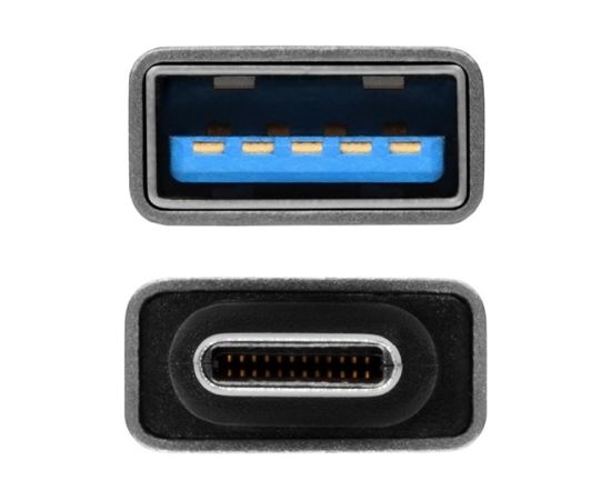 Адаптер AXAGON RUCM-AFA USB 3.0 типа C от мужчины к USB типа A, женский адаптер, алюминиевый