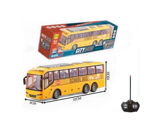 Adar Радиоуправляемый автобус (4 функции, свет) аккум. USB зарядка  32 cm 563414