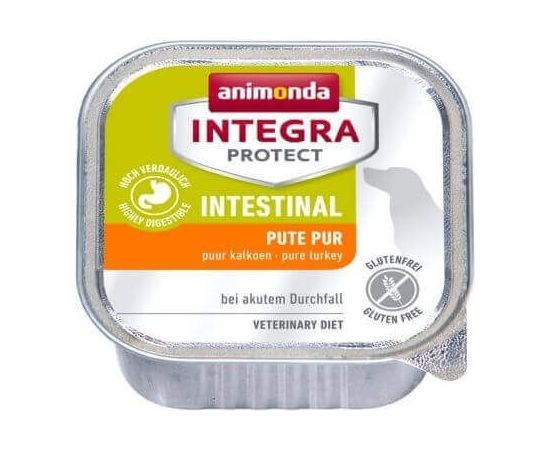 Animonda INTEGRA PIES 150G PROTECT INTESTINAL INDYK BIEGUNKA