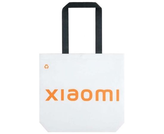 Xiaomi Mi Eco Bag, Durable, Foldable Large Shoulder Bags, Recyclable Polyethylene, White EU BHR5995GL