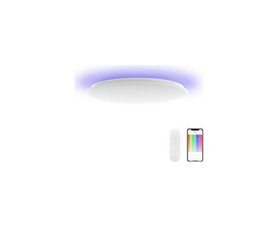 Xiaomi Yeelight Arwen 450C LED Smart Ceiling Light with remote RGB backlight, 50W, 4000 lm, 495mm White EU