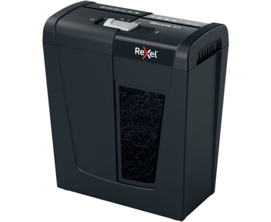 Document shredder Rexel Secure S5 Strip P2, 5 sheets, 10L