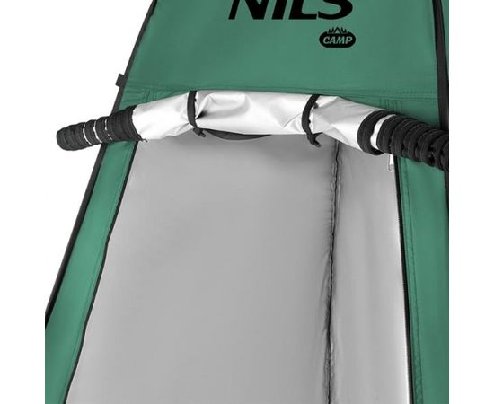 NC1706 GREEN POP-UP Pārģerbšanās TELTS NILS CAMP