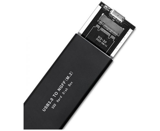 Qoltec 51854 Hard drive Enclosure M.2 SATA SSD NGFF | USB 3.0
