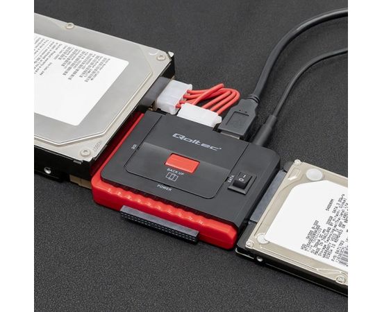 Qoltec 50645 Adapter USB 3.0 to IDE | SATA III