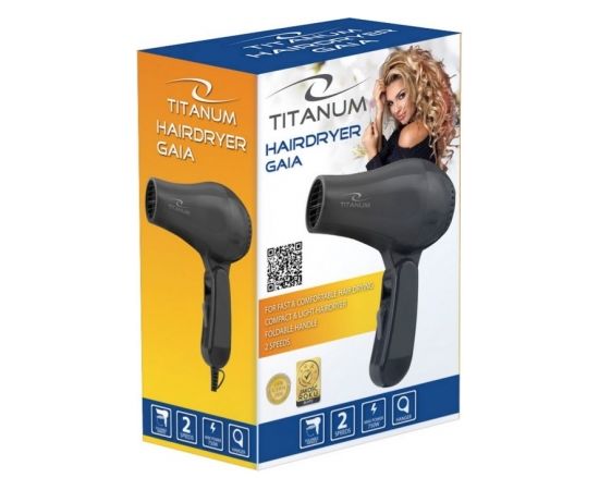 Esperanza TITANUM TBH003K Hair dryer Black 750 W