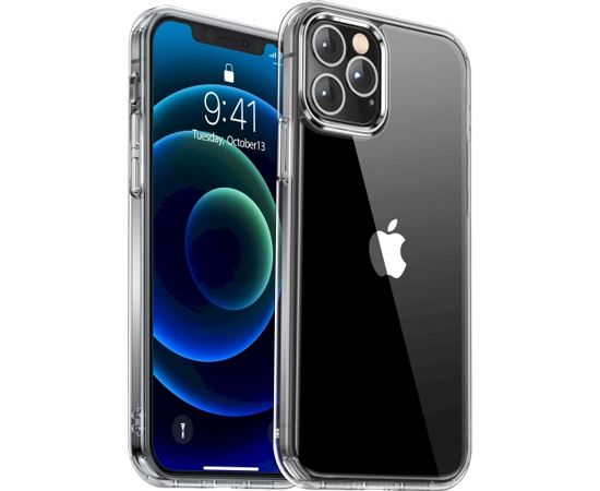 Fusion Accessories Reals Case ultra 1 mm silikona aizsargapvalks telefonam Apple iPhone 12 Pro Max caurspīdīgs