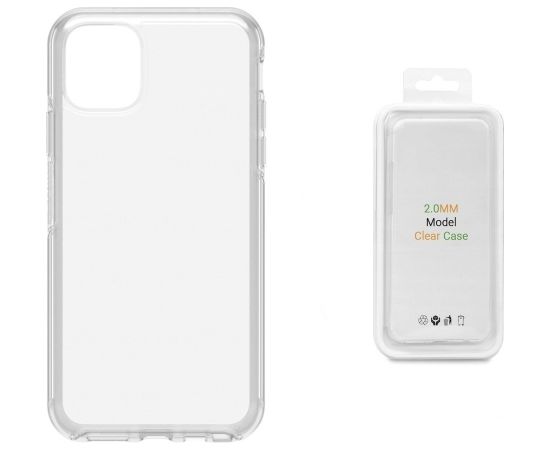 Fusion Accessories Reals case clear 2 mm silikona aizsargapvalks Apple iPhone 13 Pro Max caurspīdīgs (EU Blister)