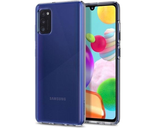 Fusion Accessories Reals Case ultra 1 mm silikona aizsargapvalks telefonam Samsung A415 Galaxy A41 caurspīdīgs