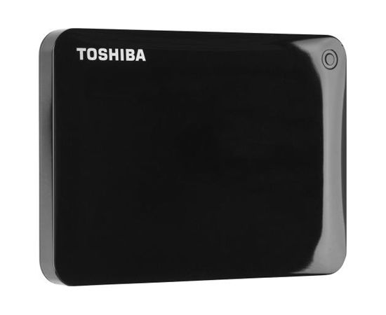 Toshiba Canvio Connect II 500 GB, 2.5 ", USB 3.0, Black, 10 GB Cloud Storage (Pogoplug)
