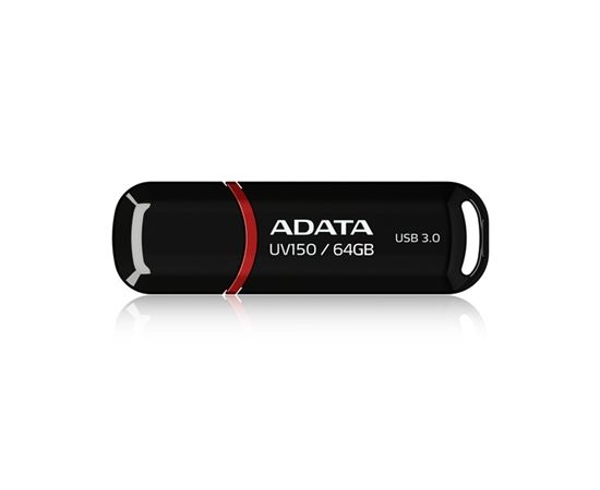 ADATA UV150 64 GB, USB 3.0, Black