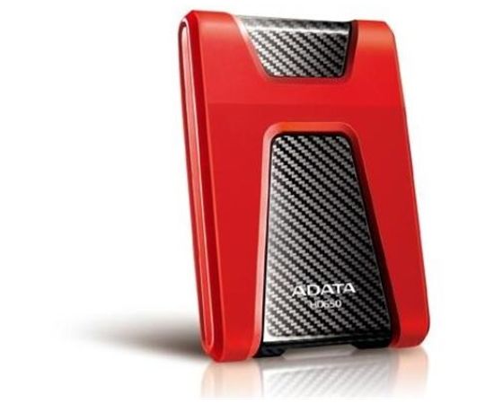 ADATA DashDrive Durable HD650 1000 GB, 2.5 ", USB 3.0, Red