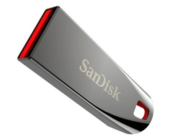 Sandisk Flash Drive Cruzer Force 32 GB, USB 2.0, Chrome