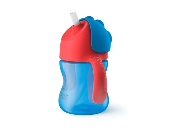 Philips AVENT SCF 796/01 Krūzīte ar elastīgu salmiņu, 200 ml, 9M+, zila