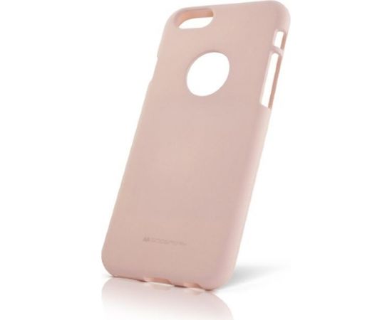 Mercury Soft feeling TPU Супер тонкий чехол-крышка с матовой поверхностью для Samsung G960F Galaxy S9 Песочно розовый