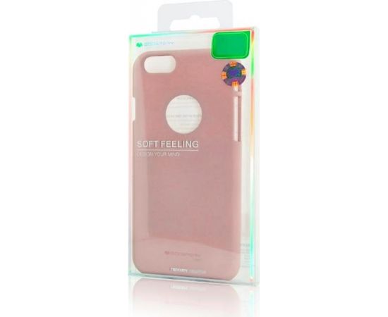 Mercury Soft feeling TPU Супер тонкий чехол-крышка с матовой поверхностью для Samsung N950F Galaxy Note 8 Розовый