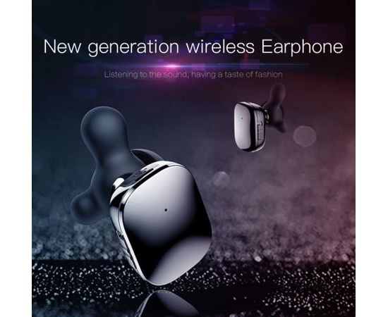 Baseus Earphone Bluetooth Encok W02 TWS Truly Wireless headset Black (NGW02-01)