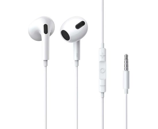 Baseus Earphone Encok H17 in-ear wired earphone with 3.5mm jack wired headphones White (NGCR020002)