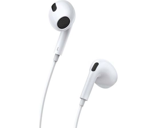 Baseus Earphone Encok H17 in-ear wired earphone with 3.5mm jack wired headphones White (NGCR020002)