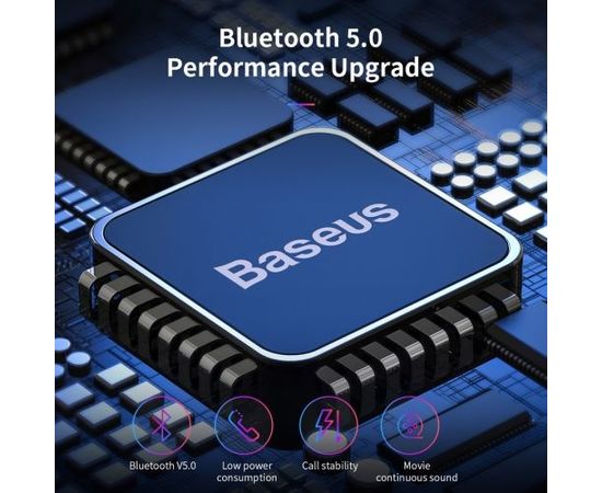 Baseus Earphone Bluetooth Encok A03 Wireless White (NGA03-02)