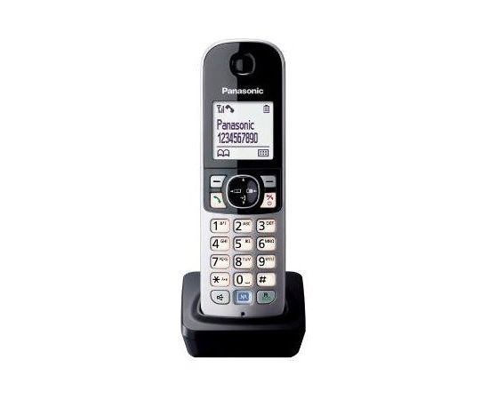 Landline telephone Panasonic KX-TGA681 FXB ( black color )