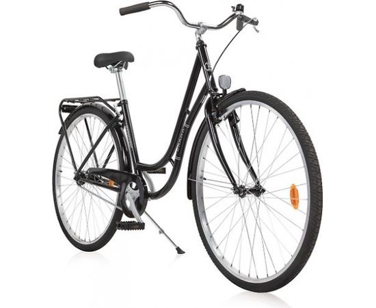 Baana Hermanni 28" retro velosipēds, melns