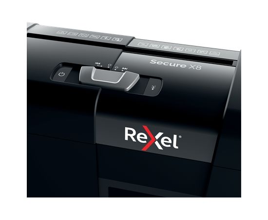 Shredder Rexel Secure X8 Cross Cut Paper Shredder P4, 8 sheets, 14 L. waste bin