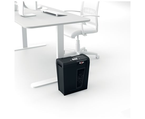 Шредер Rexel Secure X8 Уничтожитель бумаги с поперечной резкой P4, 8 листов, мусорное ведро 14 л.