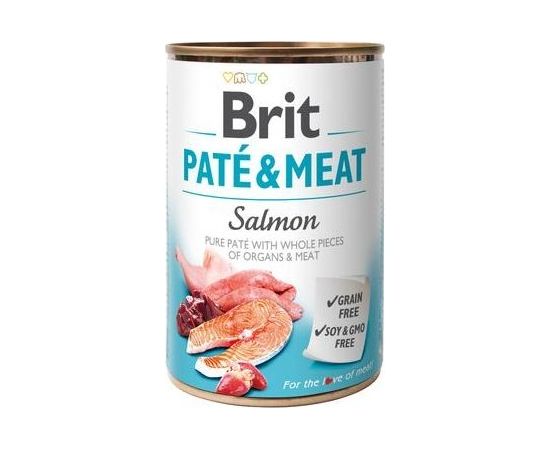 Brit Pate&Meat Salmon 400g