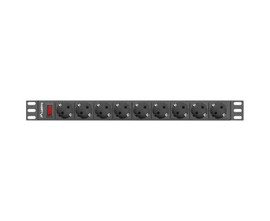 LANBERG RACK POWER STRIP 19" PDU 1U 9X SHUKO