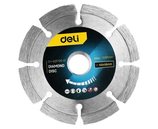 Diamond disc Deli Tools EDH-SQP100-E1