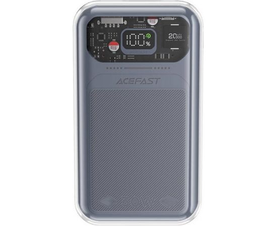 Powerbank Acefast M2 Sparkling Series, 20000mAh, 30W (grey)