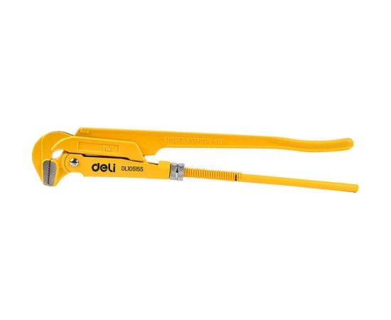 Swedish Pipe Wrench Deli Tools EDL105155