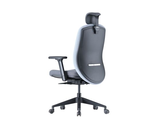 Up Up Athene ergonomic office chair Black, Grey + Blue fabric