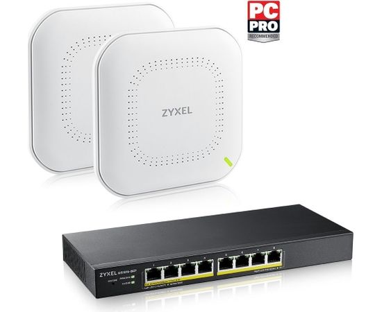 Zyxel GS1915-8EP Managed L2 Gigabit Ethernet (10/100/1000) Power over Ethernet (PoE) Black